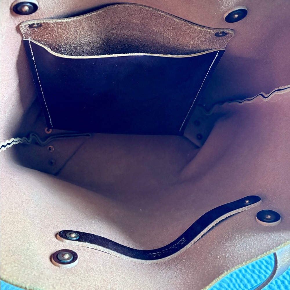 KMM & Co. Leather Tote - Oxblood - Picture 3 of 12